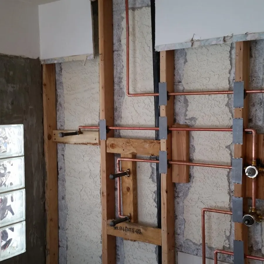 Copper pipe installation for Burst Pipe Repair in Glastonbury